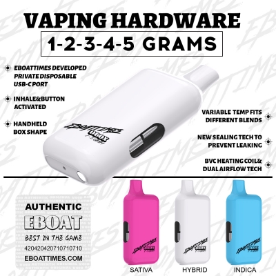DBOX, 1~5g, Inhale&button Activated
